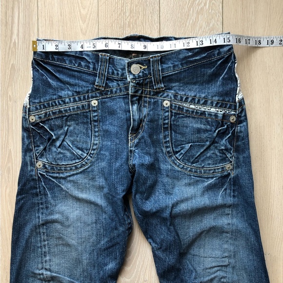 Double Name Y2K Japanese Brand Lace Detailed Jeans Women’s Size 2 - Picture 5 of 12